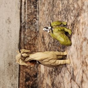 Miniature Starwars Stormtrooper and Jawa riders